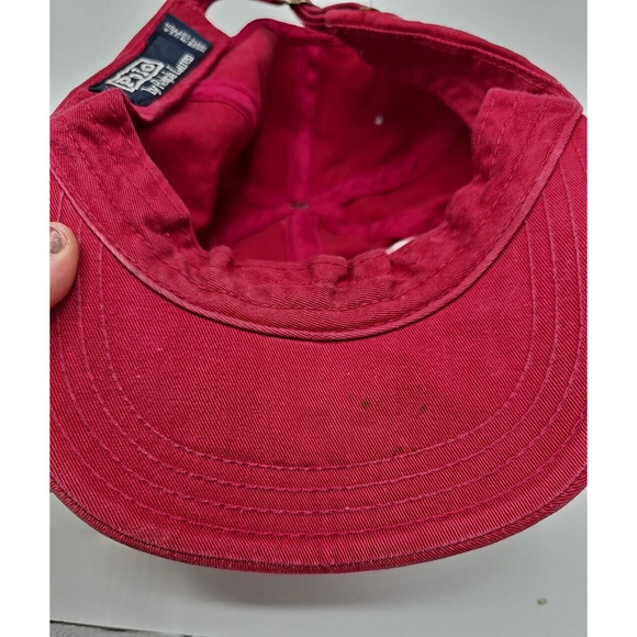 Vintage Polo Ralph Lauren SnowBeach Stadium Indian P Wing Rare 92 Stadium Hat - Picture 5 of 6